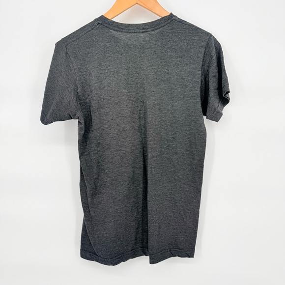 Nirvana Smiley Face T-Shirt Small Gray Colorful Graphic Tee Grunge Rock Band 90s - Picture 5 of 7